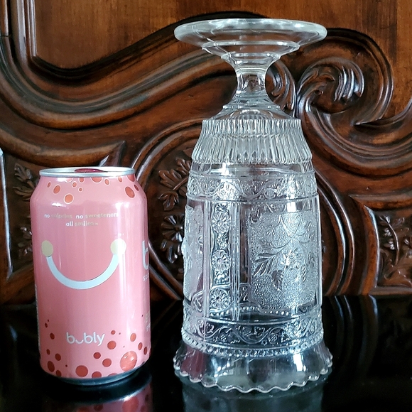 1880s "Wreath" AKA "Willow Oak Celery Vase by Bryce Brothers Pittsburgh PA - Picture 3 of 16